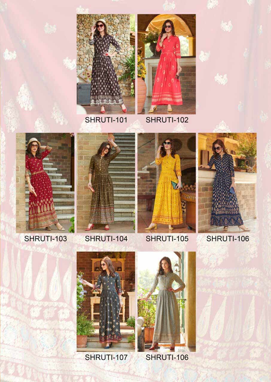 Rang Jyot Shruti Vol-1 Gorgeous Wholesale Gown Rang Jyot Shruti Vol-1 Gorgeous Wholesale Gown